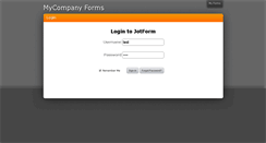 Desktop Screenshot of jotformdemo.interlogy.com